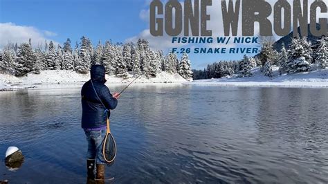 F Fly Fishing The Snake River Below Teton Dam Wyoming Youtube