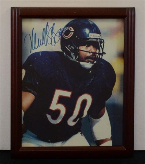 MIKE SINGLETARY SIGNED AUTOGRAPH 8X10 PHOTO CHICAGO BEARS