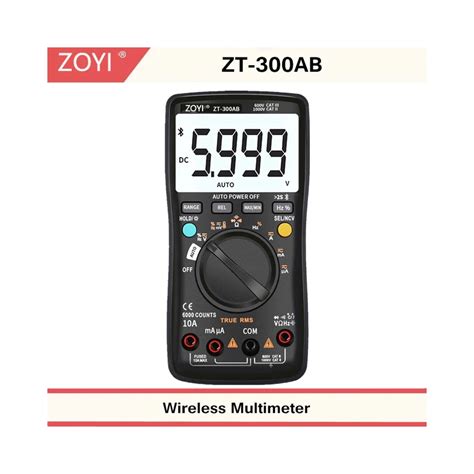 Zoyi Digital Multimeter Wireless Technology Ammeter True Rms Auto Rang