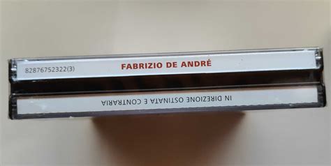 Cd Fabrizio De Andre In Direzione Ostinata E Contraria Cd Box