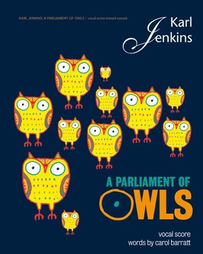 A Parliament Of Owls Sheet Music By Karl Jenkins Nkoda Free 7 Days