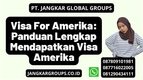 Visa For Amerika Panduan Lengkap Mendapatkan Visa Amerika Jangkar