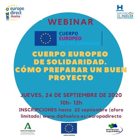 Webinar Cuerpo Europeo De Solidaridad Cómo Presentar Un Buen Proyecto