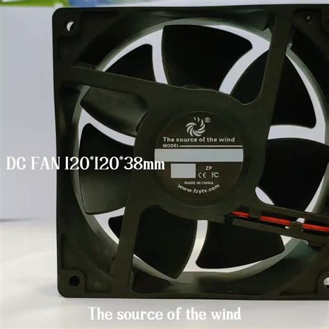 5 Inch Exhaust 120mm Silent Ball Bearing Fan 120x120x38mm 3000rpm 12v 24volt 48v 12038 Dc