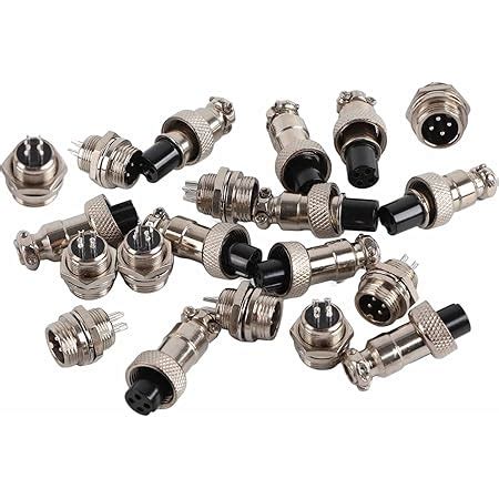 Aiqeer St Ck Gx Aviation Stecker Set Mm Gewinde Metall