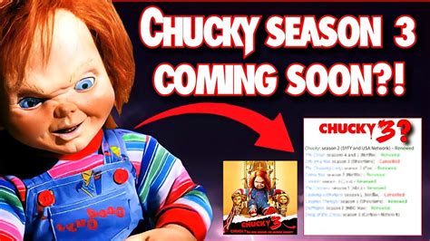 Chucky Tv Series Season 3 Coming Soon 2023 New Update Youtube