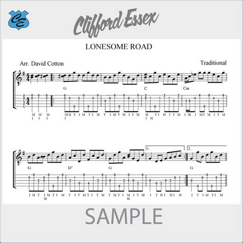 Lonesome Road Clifford Essex Music Co Ltd