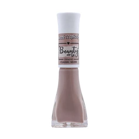 Esmalte Beauty Me Cremoso Classic Nude Vegano Shopee Brasil