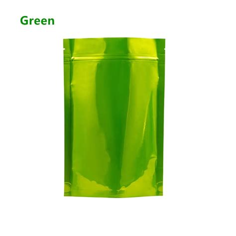 Chuntian Pcs Colors Stand Up Bright Aluminum Foil Zip Lock Bags