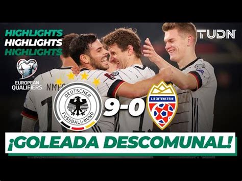 Highlights Alemania Liechtenstein Uefa European Qualifiers