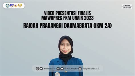 Raiqah Pradanggi Darmabrata IKM 2A VIDEO PRESENTASI FINALIS