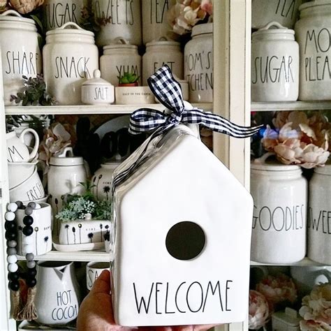 Rae Dunn Collection Welcome Birdhouse 2019 Rae Dunn Collection