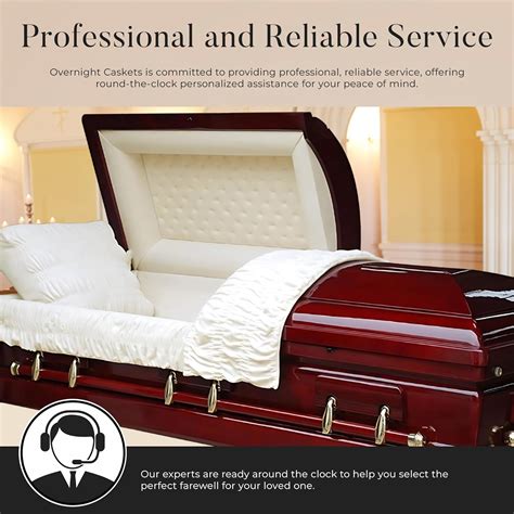 Overnight Caskets Belmont Veneer Wood Funeral Casket Philippines | Ubuy