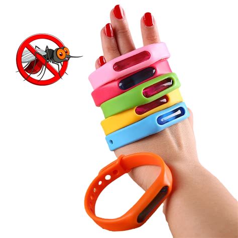 Pulseira Anti Mosquito De Silicone Para Crian As E Adultos Repelente De