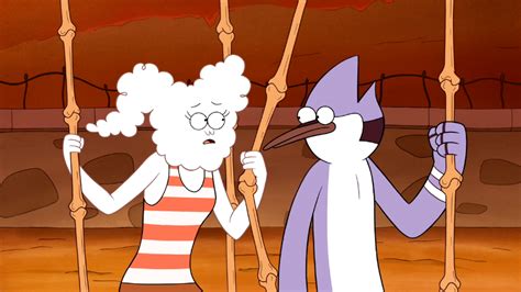 Image S5e2748 Mordecai And Cj Gazing Into Each Otherpng Regular