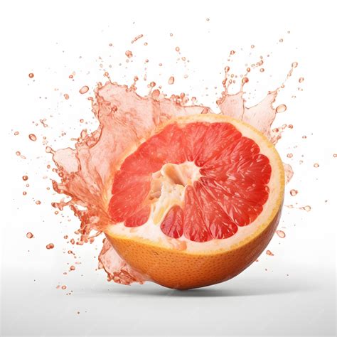 Premium Photo | Grapefruit fruits vegetable explosion exploding