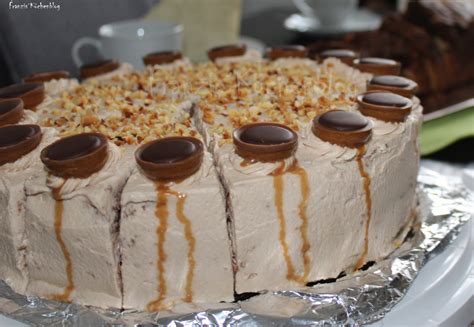 Toffifee Torte Einfach Toffifee Torte Backen Karamell Nougat Torte