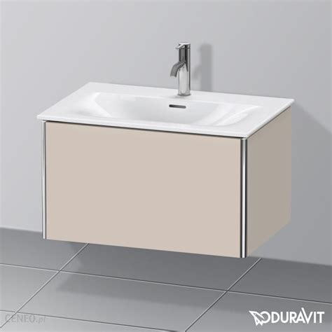 Duravit XSquare szafka pod umywalkę z 1 szufladą XS4224091910A00