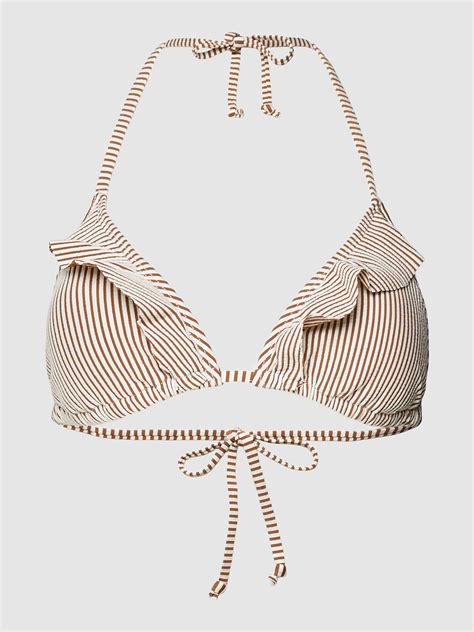 Becksöndergaard Bikini Oberteil mit Streifenmuster Modell Striba Bel