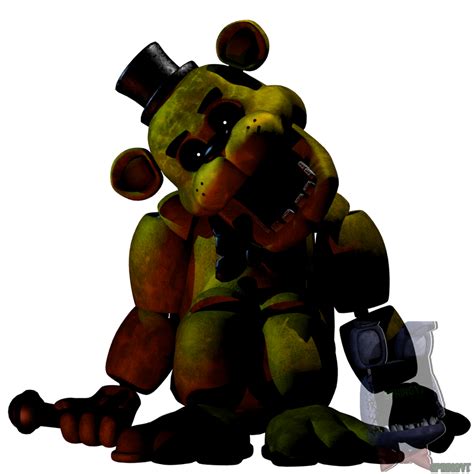 Blenderfnaf Golden Freddy Ucn By Springyt On Deviantart