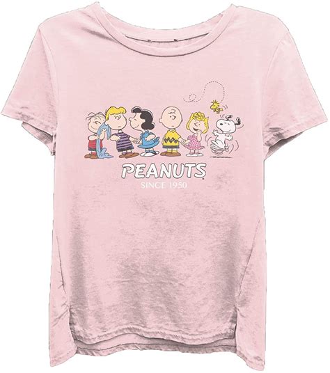 Snoopy Ladies Peanuts Fashion Shirt Ladies Classic Tee Peanuts