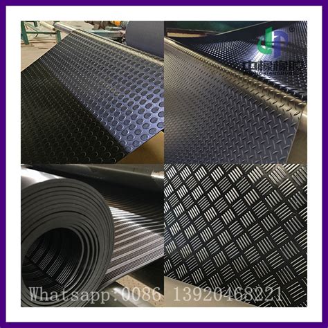 G Cm Mm Round Buckle Non Slip Rubber Sheet Hebei No Rubber Co Ltd