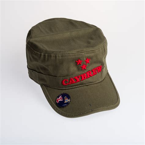 Buy Fidel Hat Caybrew Green Best Brewery Merchandise Cayman Islands