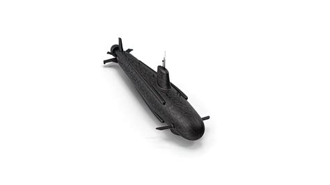 3D Attack Submarine Model - TurboSquid 2185142