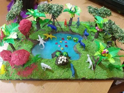 Maqueta Ecosistema Terrestre Artofit