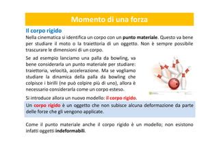 Momento Di Una Forza Prof Santi Caltabiano Ppt