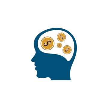 Head With Money Thinking Vector Illustration Design People Creativity