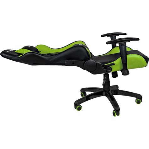 Cadeira Gamer Mx Giratoria Preto Verde Mymax Point Gamer