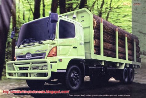 HINO FM 260 JD LOGGING TRUCK DEALER HINO INDONESIA