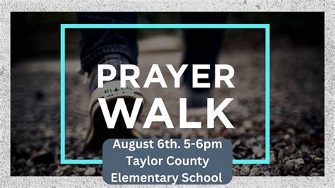 Tces Prayer Walk — First Baptist Church Perry