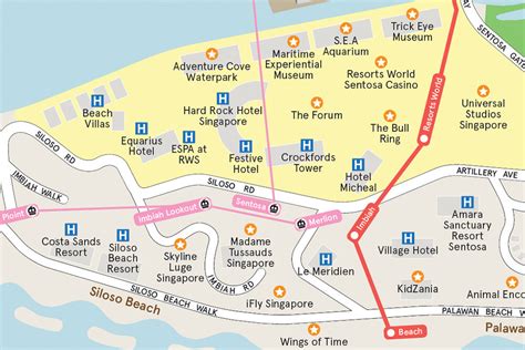 Map of Sentosa (ii) — TAM WAI HONG