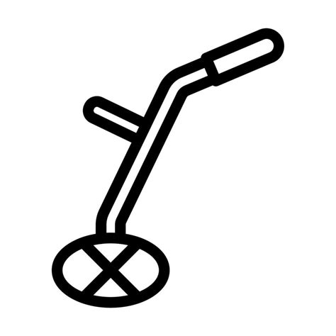 Metal Detector Icon Design 16210567 Vector Art At Vecteezy