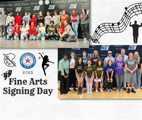 Humble ISD Hosts Fine Arts Signing Day