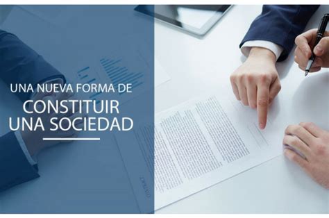 Una Nueva Forma De Constituir Una Sociedad Vesco Consultores