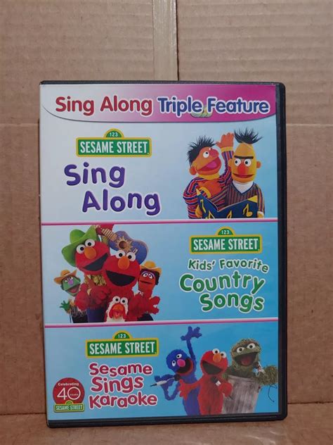 Sesame Street Sing Along Dvd