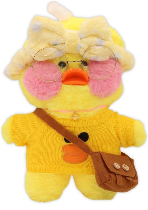 Klikkopers Paper Duck Cute Eend Lalafanfan Duck Knuffel Kawaii