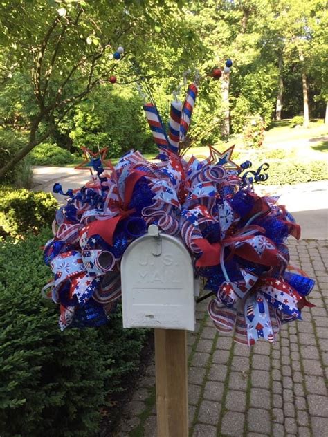 Pin On Mailbox Grave Saddles Fouth Of July Crafts 4th Of July