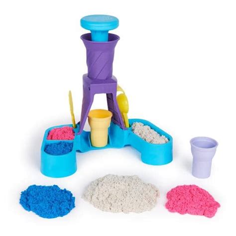 Kinetic Sand Machine à glaces Sable magique à modeler Spin Master