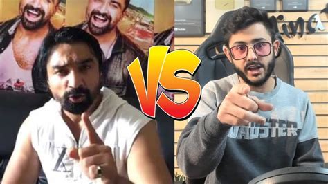 Ajaz Khan ने Carryminati को दे डाली धमकी His Reply Carryislive