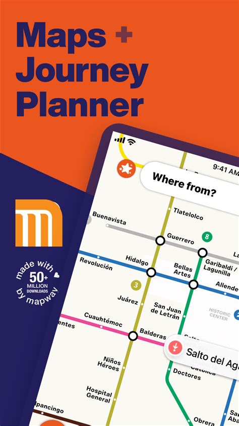 Iphone Mexico City Metro Map