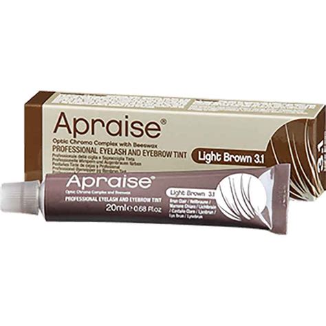 Apraise Light Brown Eyelash Tint Gainfort Hair Beauty