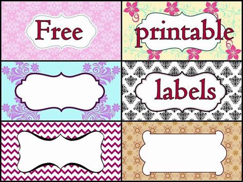 Free Labels For Storage Boxes Labels Printables Free Free Labels