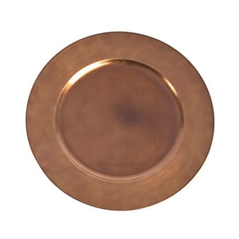 Bronze Charger Plates Saro Lifestyle Couleurs Du Monde Collection