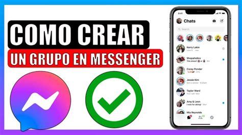 Como Crear Un Grupo En Messenger 2022 Paso A Paso