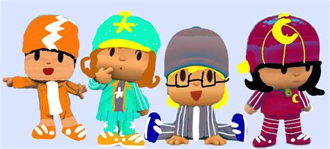 New Pocoyo Racing Character Opponents by MilkyHeart2010 on DeviantArt