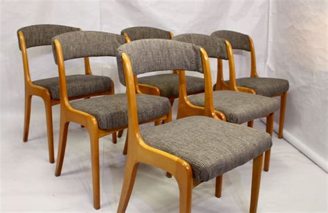 Set de 6 chaises réf gondole Baumann année 70 restaurées Fauteuil